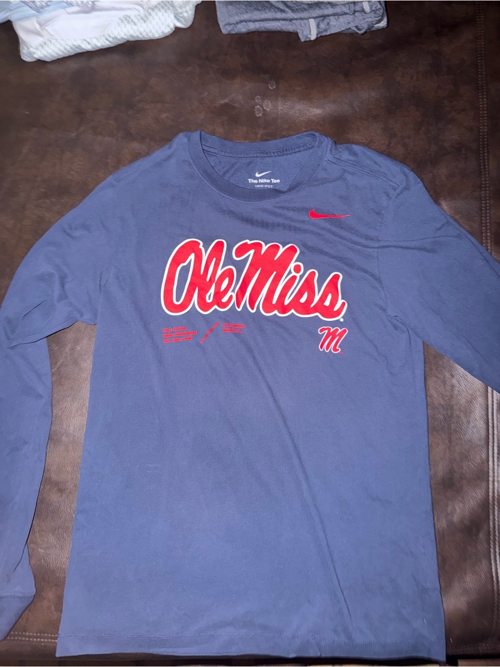 Nike Ole Miss Long Sleeve